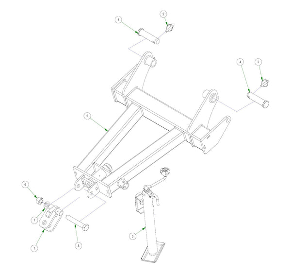 Flexwing Tongue Assembly Parts