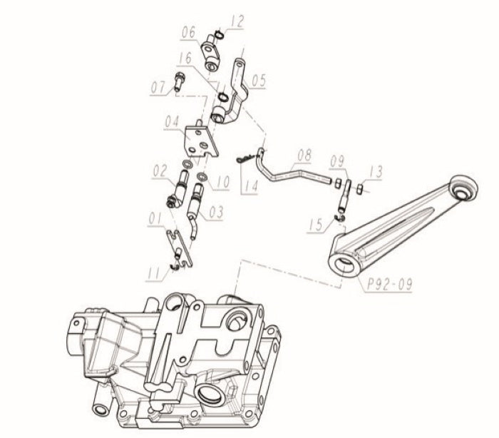 Feed Back Lever (Position)