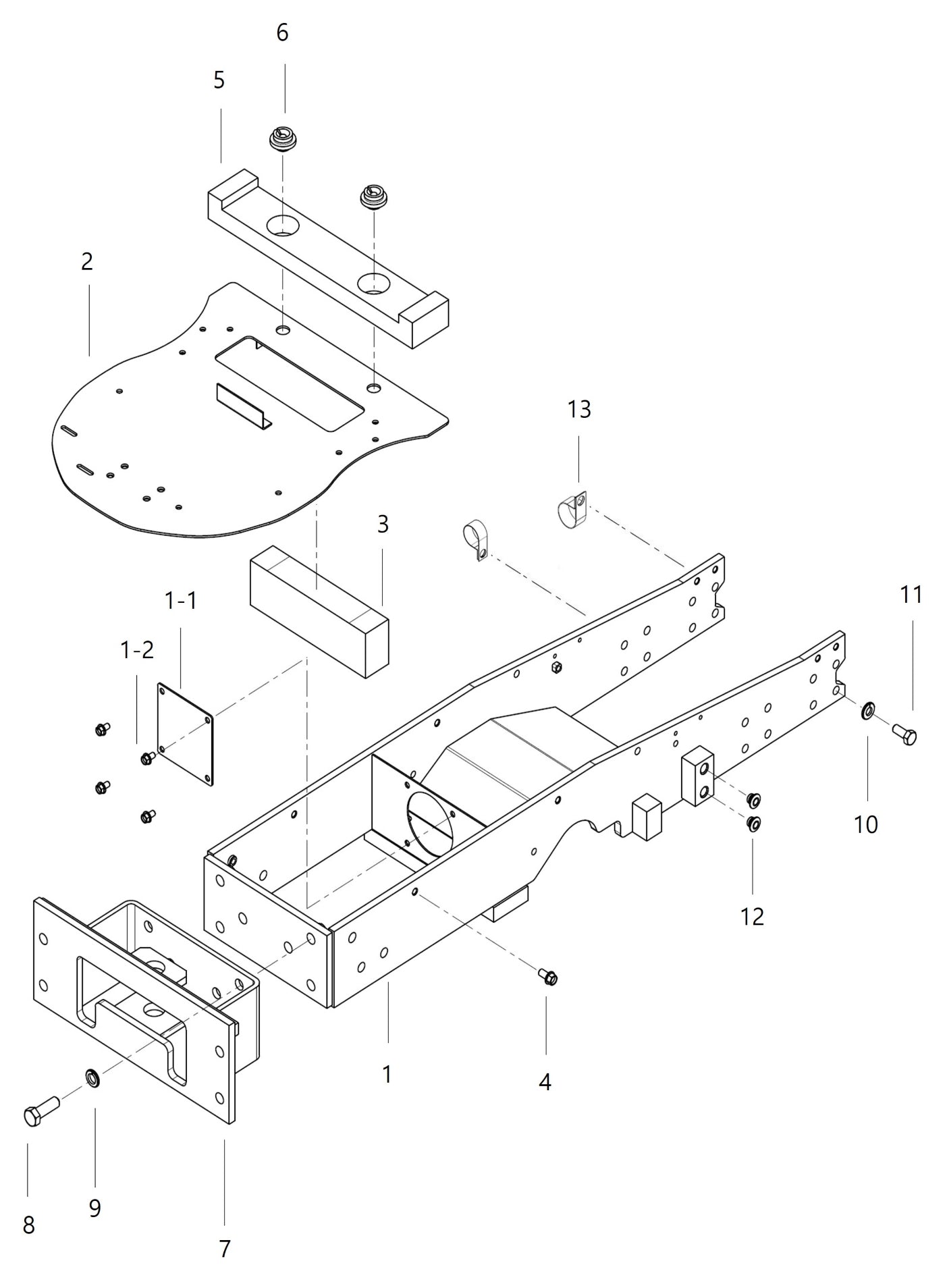 Front Axle Bracket
