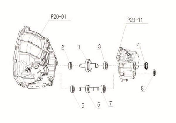 Front Shaft -HST