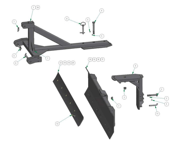 Grader Blade Parts