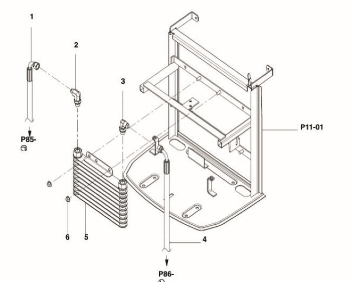 Hydraulic Oil Line