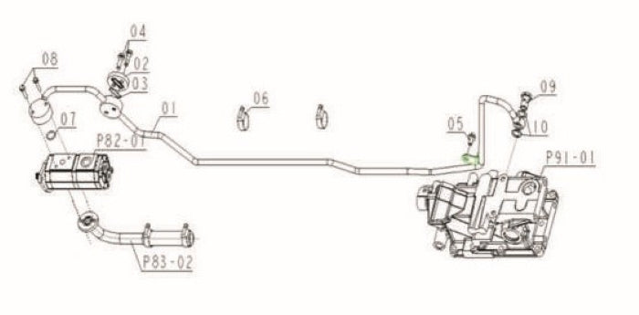 Hydraulic Oil Line (Delivery)