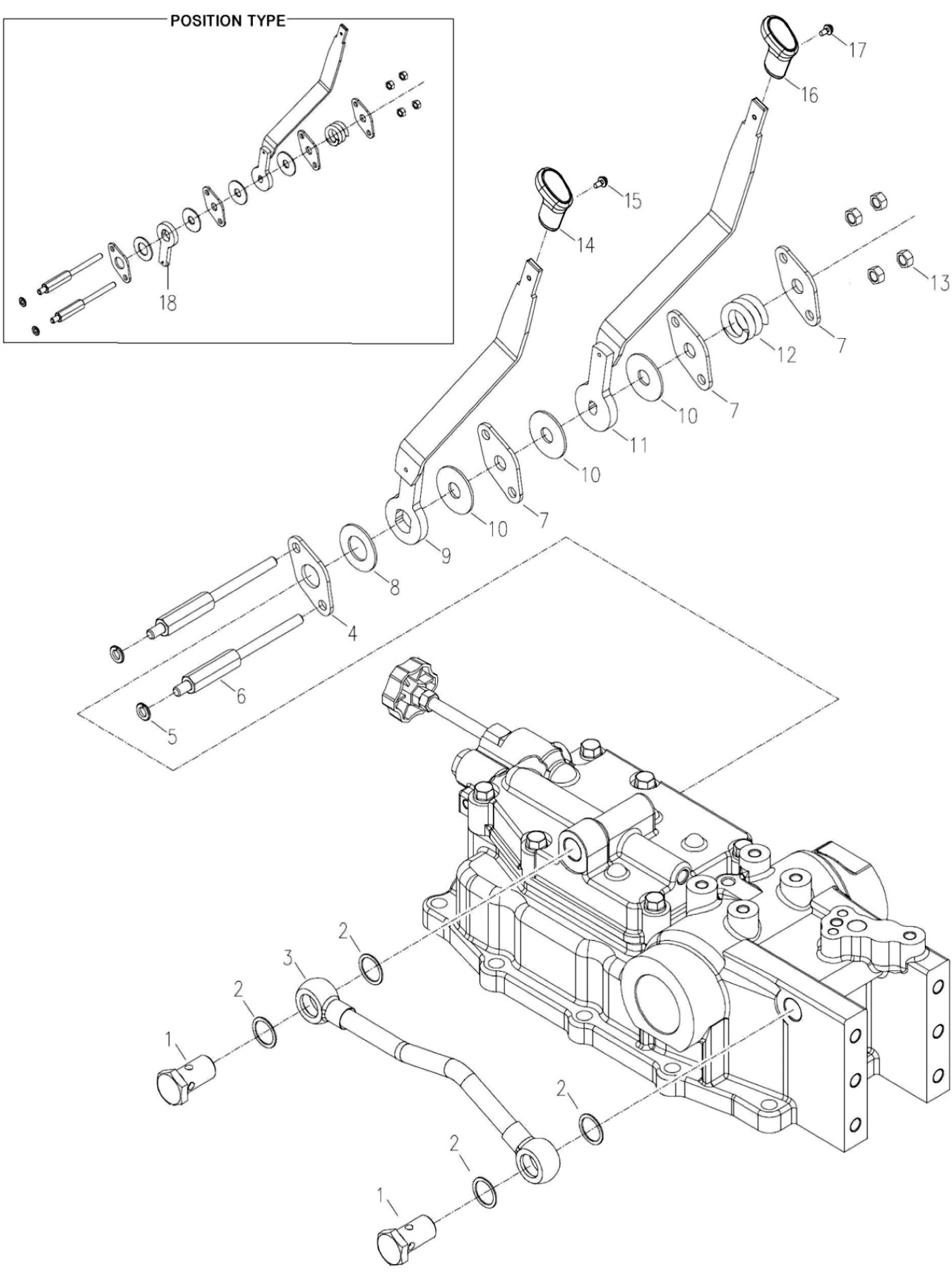 Hydro Control Position Continued