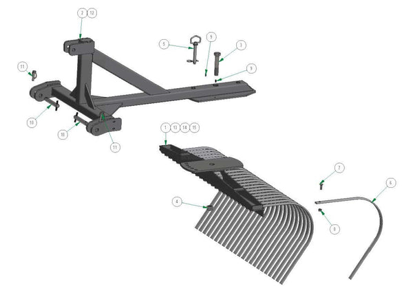 Land Rake Parts