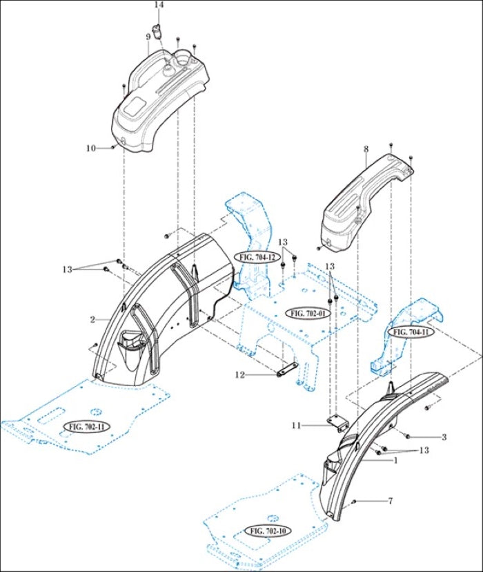 Lever Cover & Fender