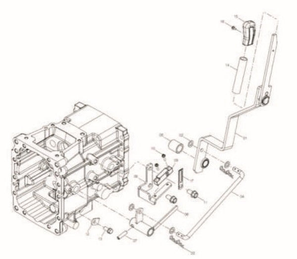 PTO Gear Shift Lever