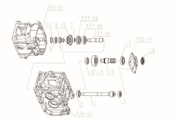 PTO Shaft -HST 2024H Only
