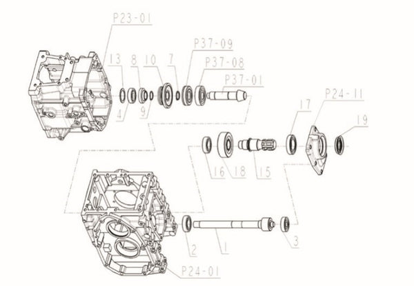 PTO Shaft -HST 2024H Only