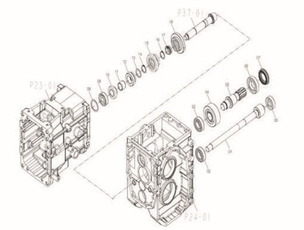 PTO Shaft -HST 3026H Only