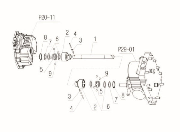 Prop Shaft -HST