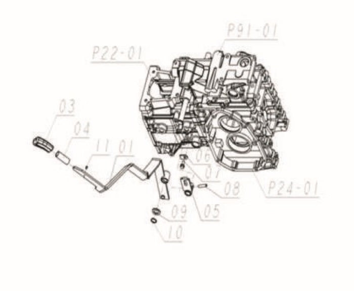 Range Gear Shift Lever