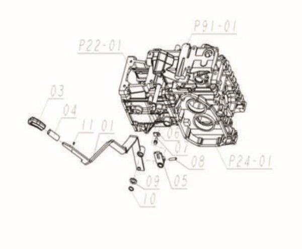 Range Gear Shift Lever