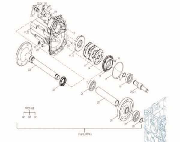 Rear Axle Assembly
