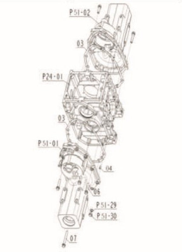 Rear Axle Case