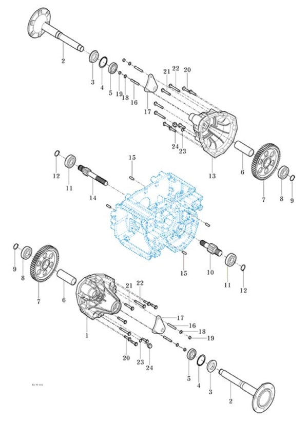 Rear Axle Housing