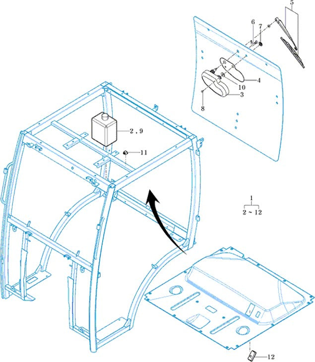 Rear Wiper Kit (Optional)