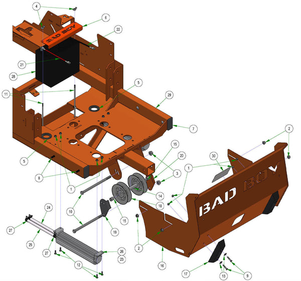 Battery & Rear Cover