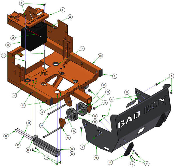 Battery & Rear Cover