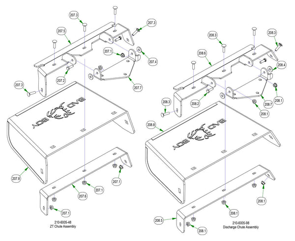 Chute Assemblies