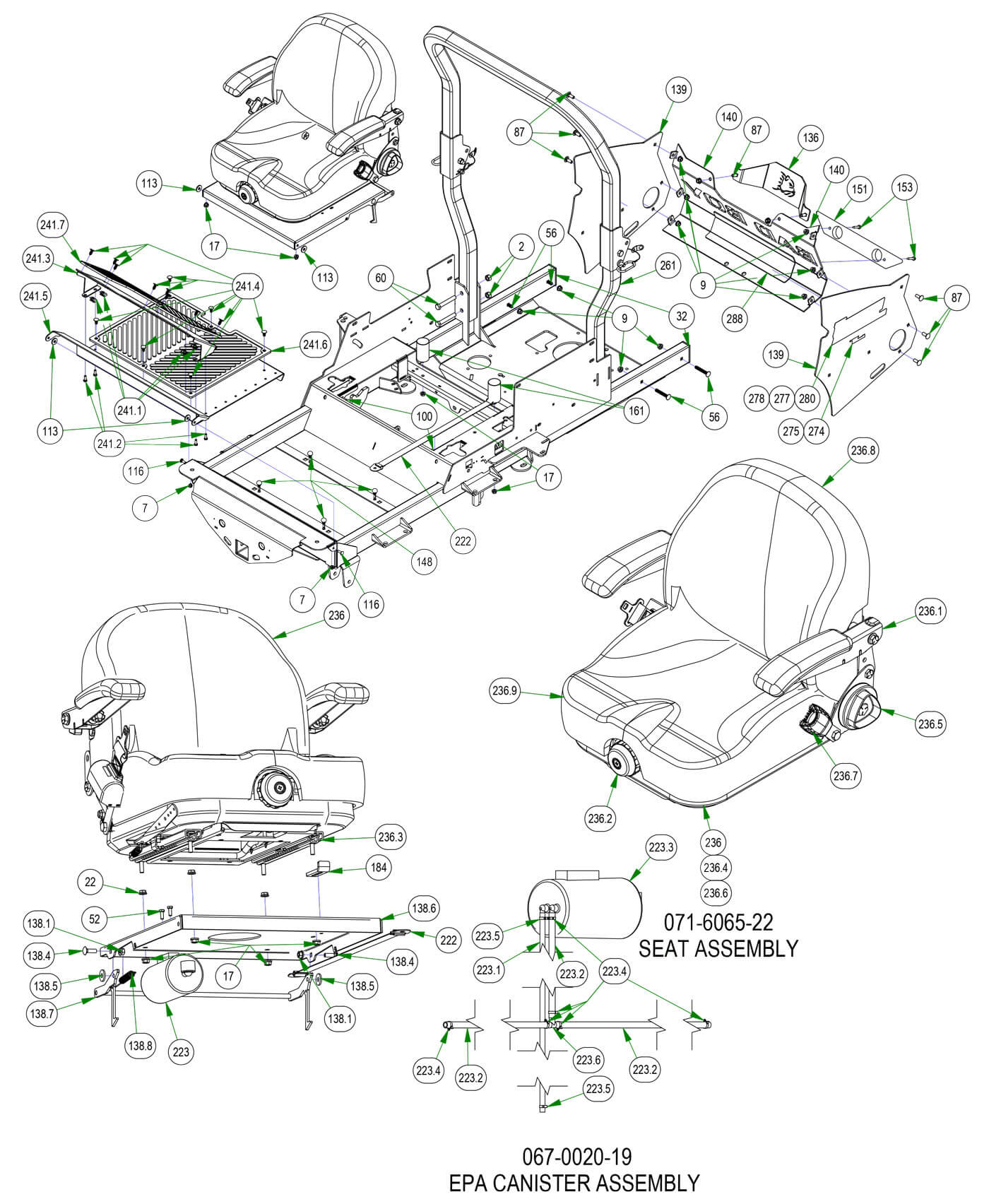Covers & Seat