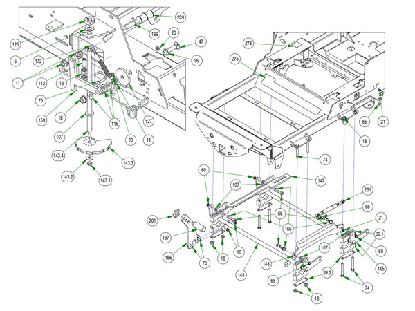 Deck Height Actuators