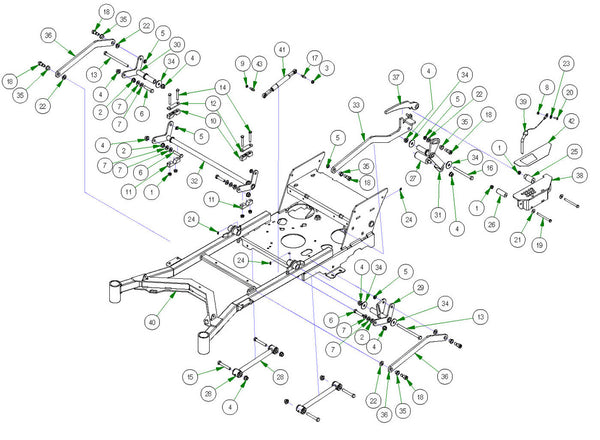 Deck Height Linkage