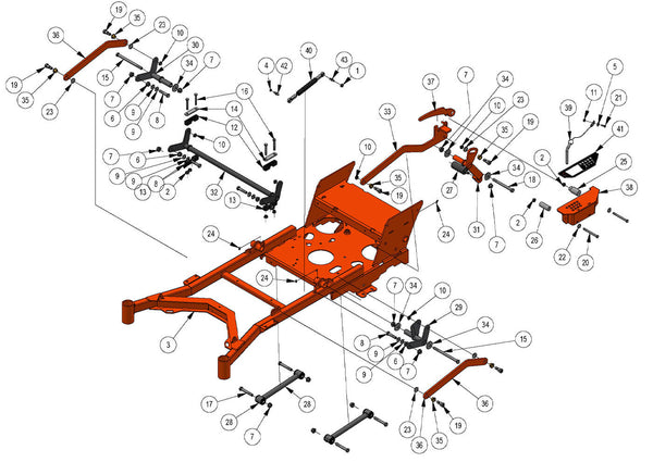 Deck Height Linkage