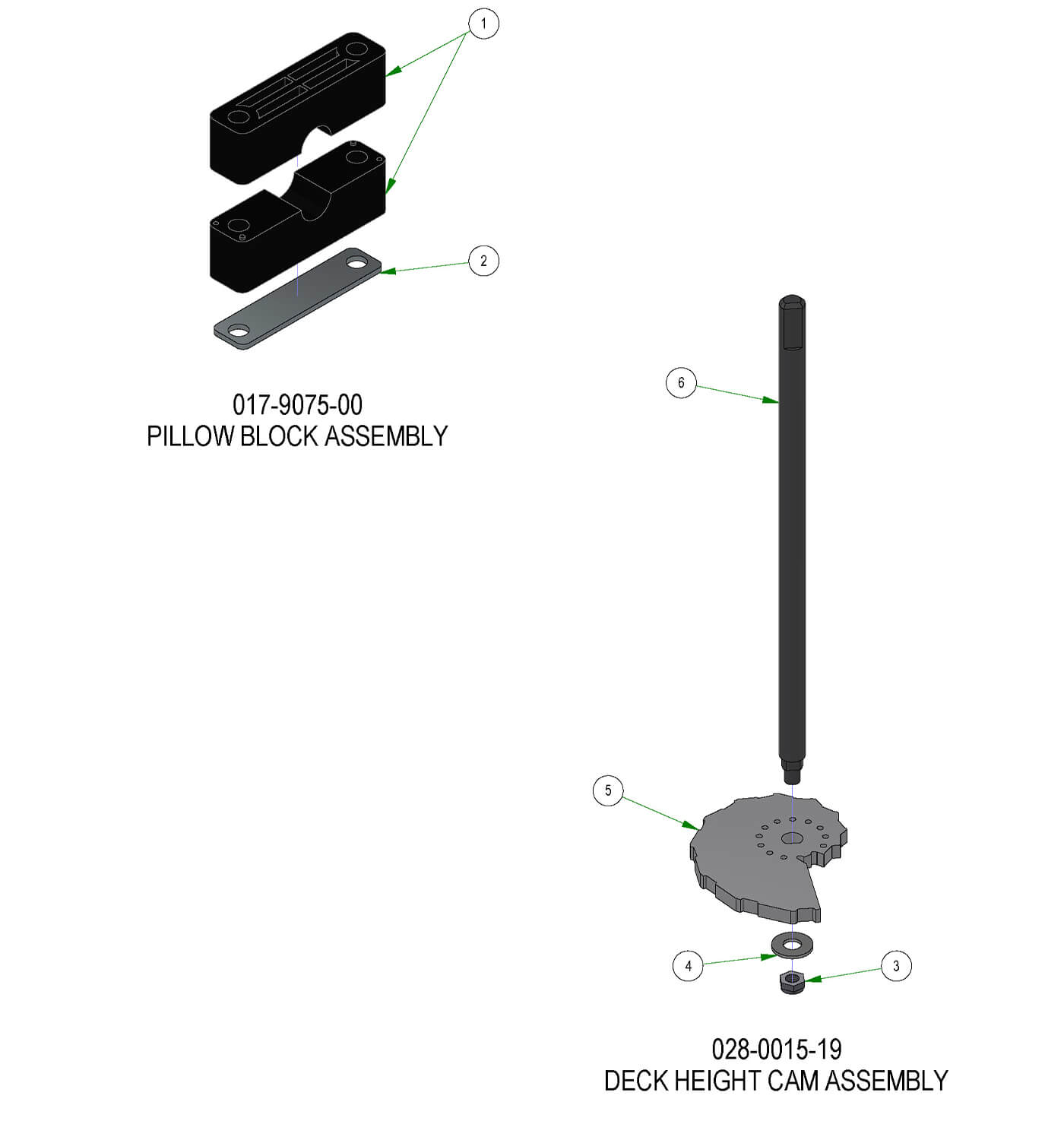 Deck Height Subassemblies