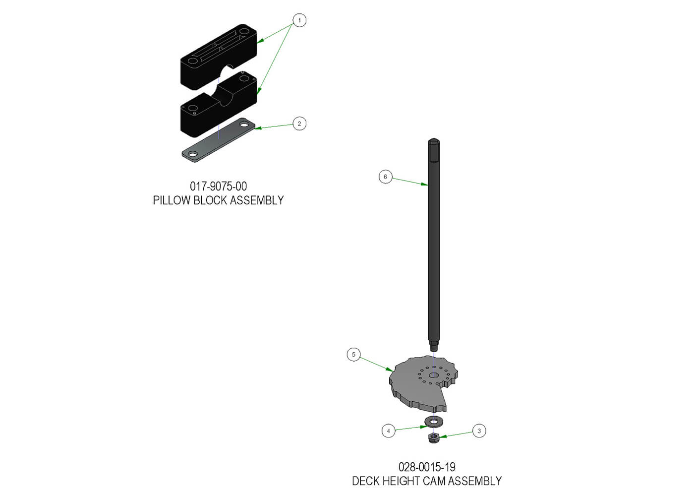 Deck Height Subassemblies