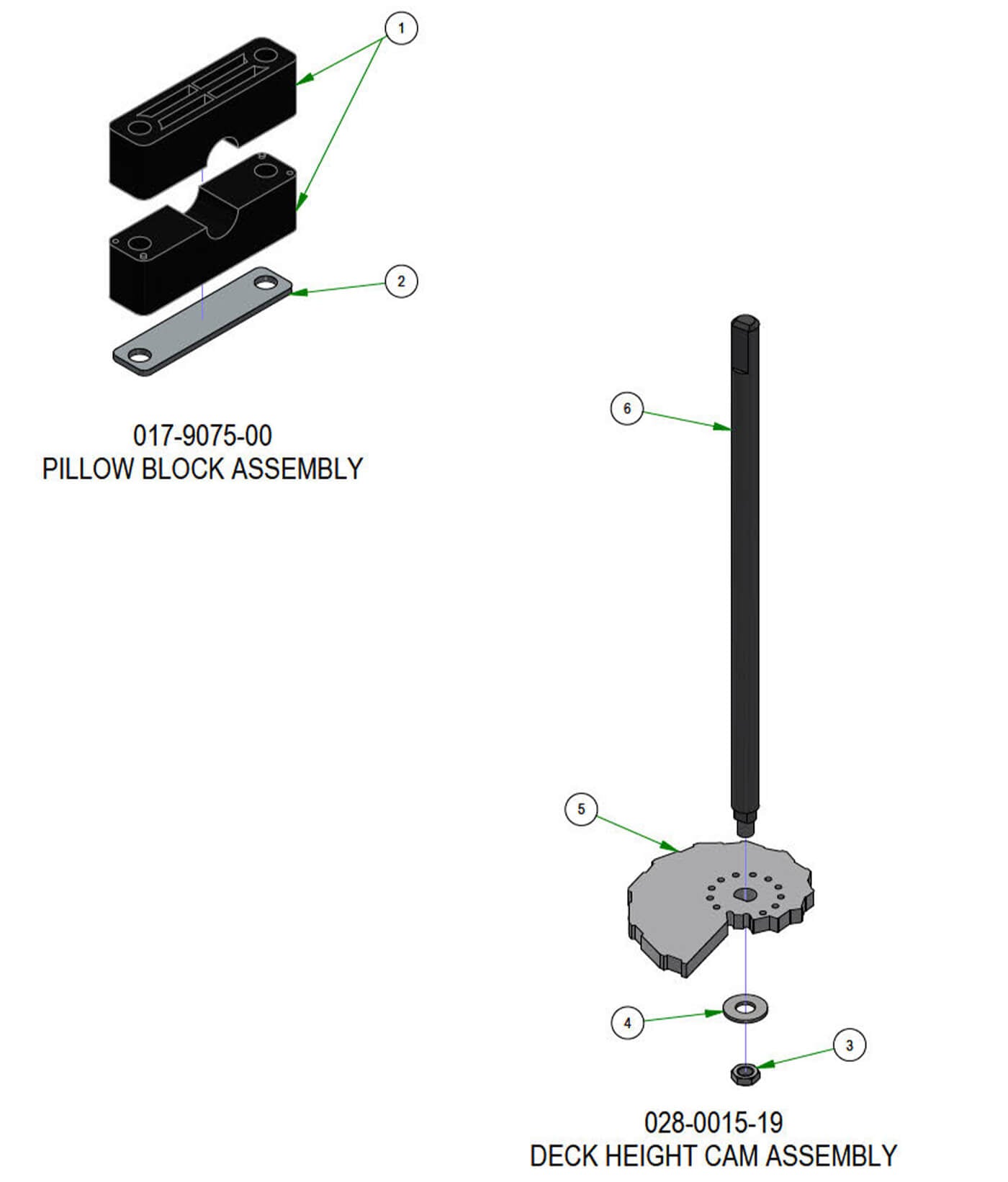 Deck Height Subassemblies