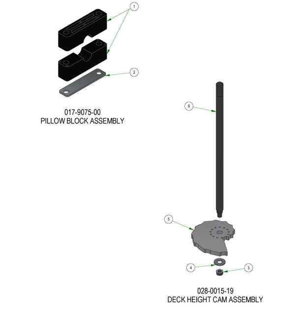 Deck Height Subassemblies