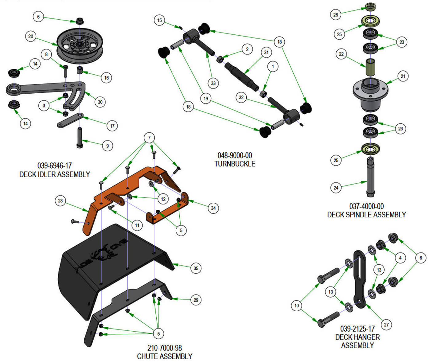 Deck Subassemblies