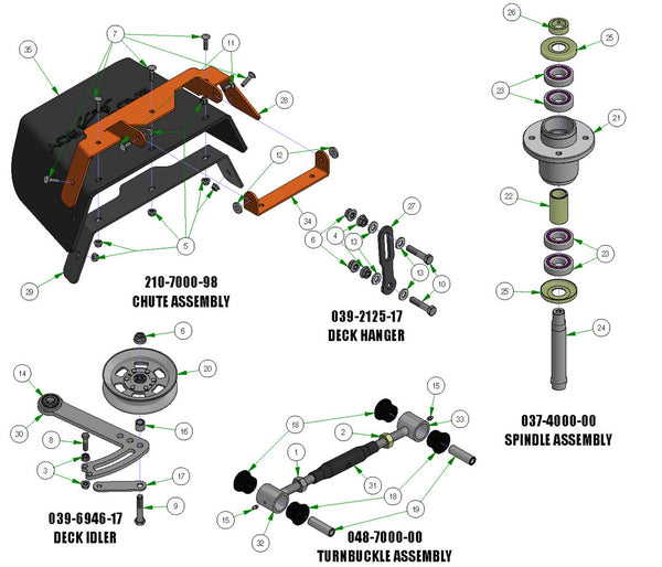 Deck Subassemblies