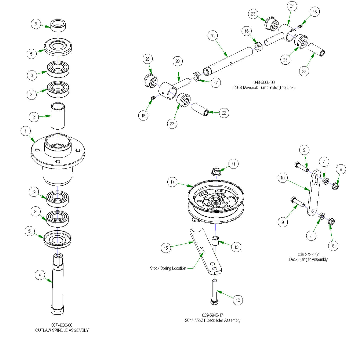 Deck Subassemblies