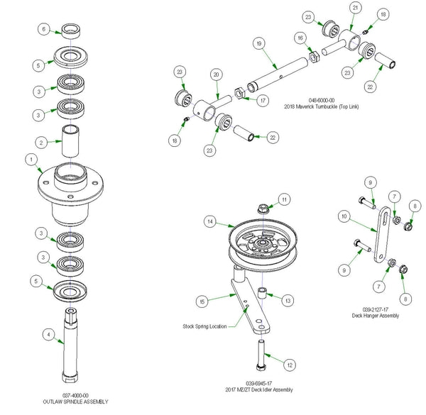 Deck Subassemblies