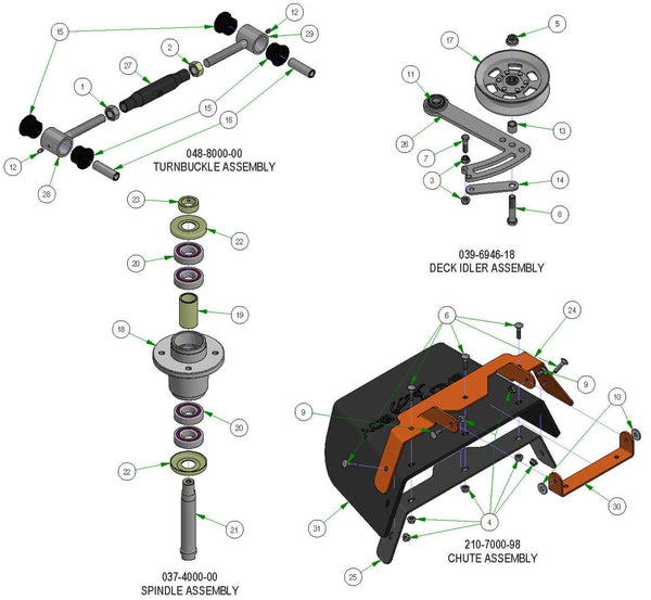 Deck Subassemblies
