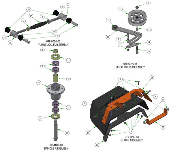 Deck Subassemblies
