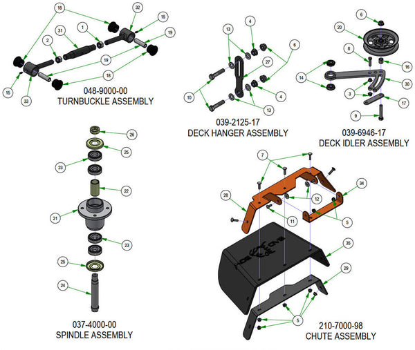 Deck Subassemblies