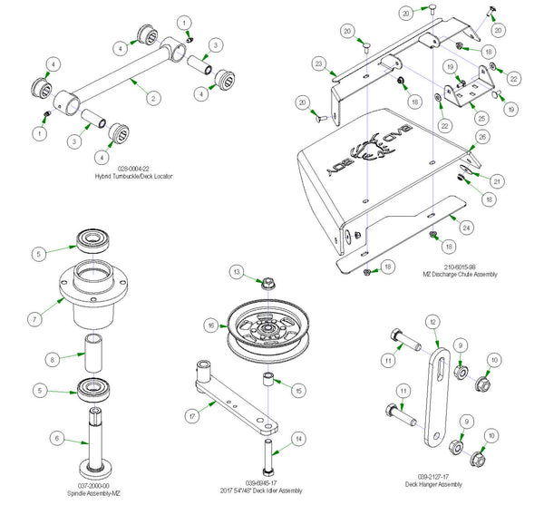 Deck Subassemblies