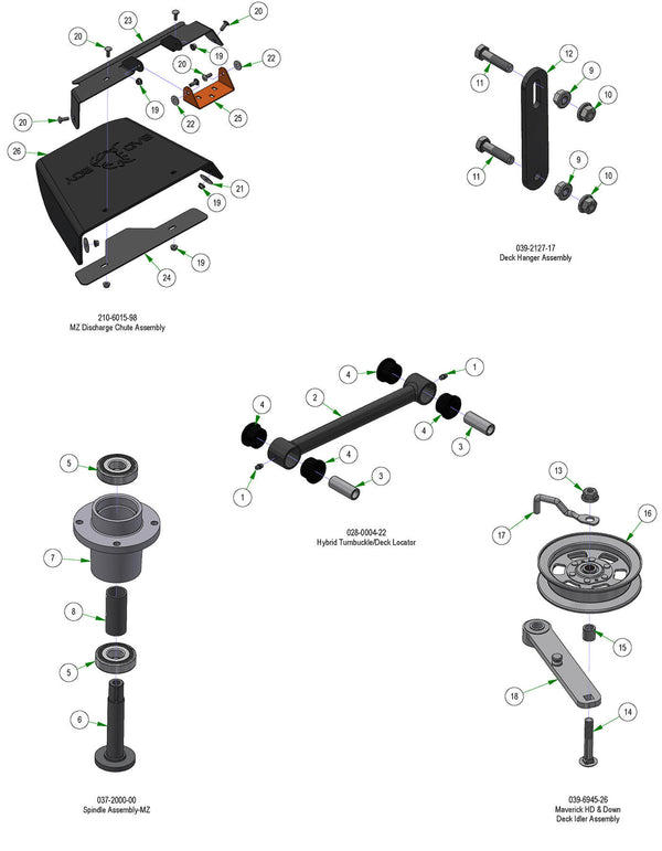 Deck Subassemblies