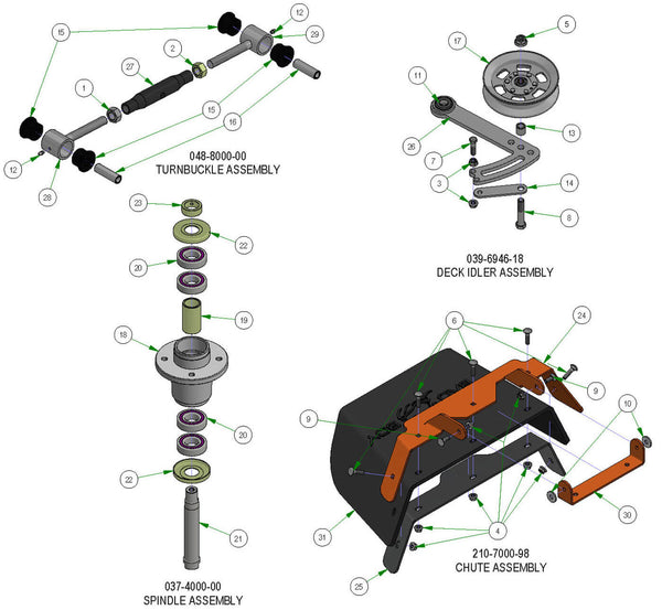 Deck Subassemblies