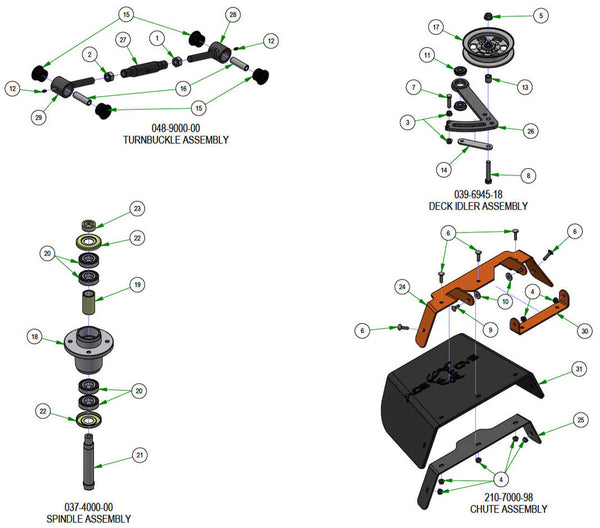 Deck Subassemblies