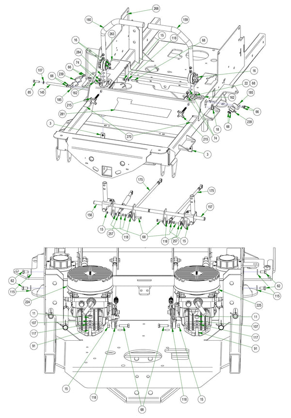 Drive Arms Assembly