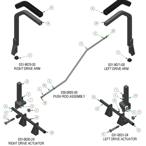 Drive Arm Subassemblies