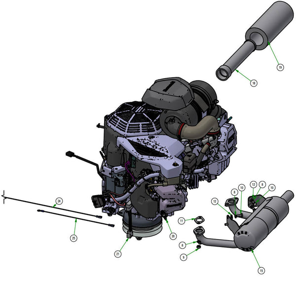 Engine - Kawasaki EVO 781