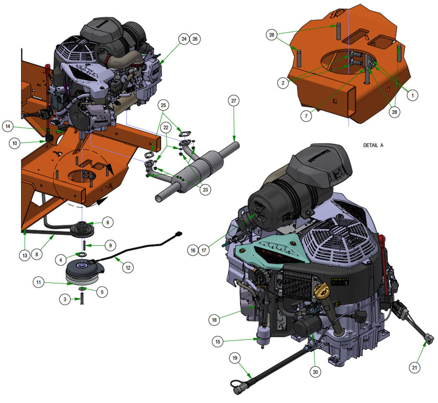 Engine - Kawasaki EVO