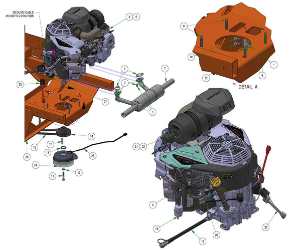 Engine - Kawasaki EVO