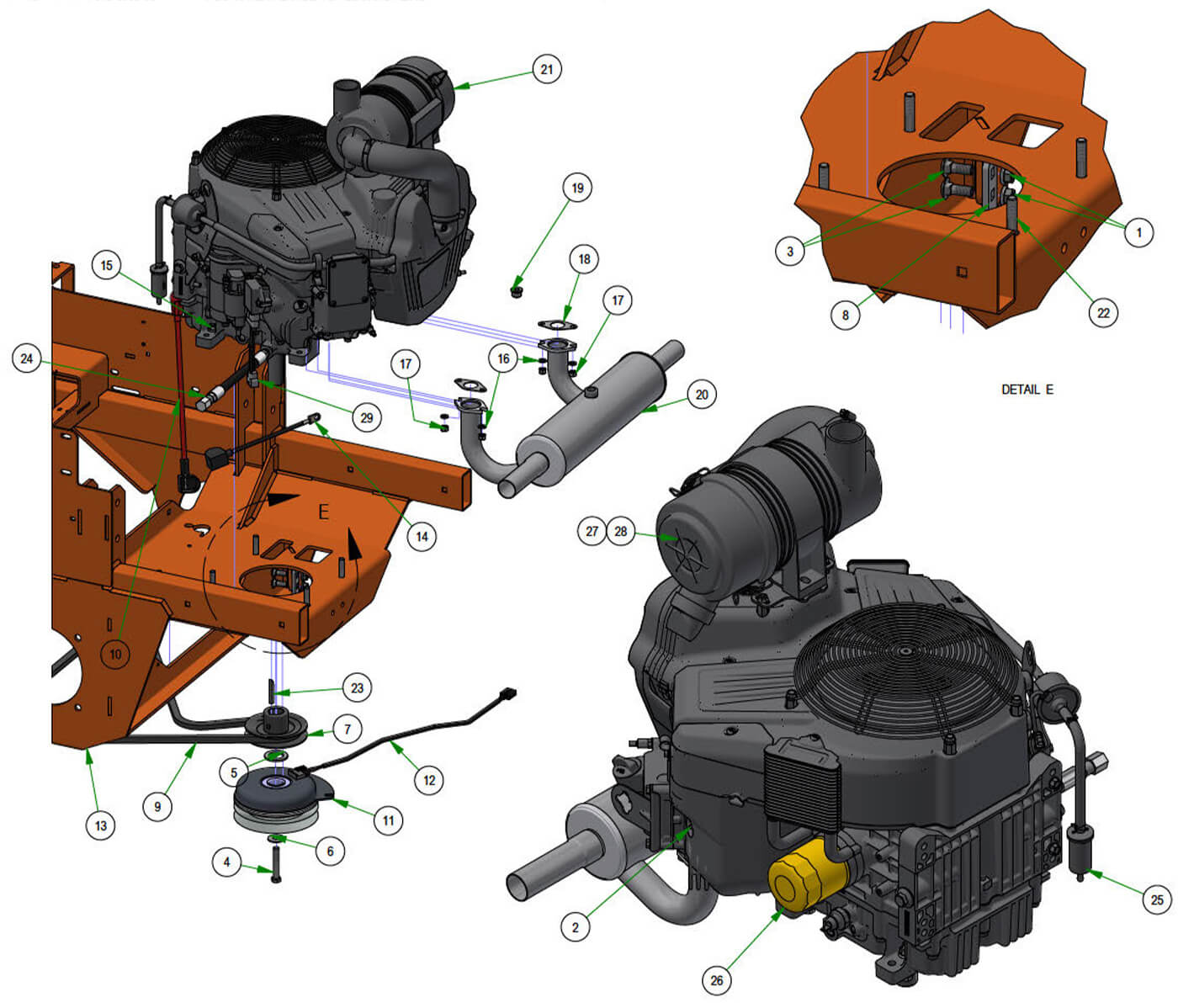 Engine - Vanguard EFI