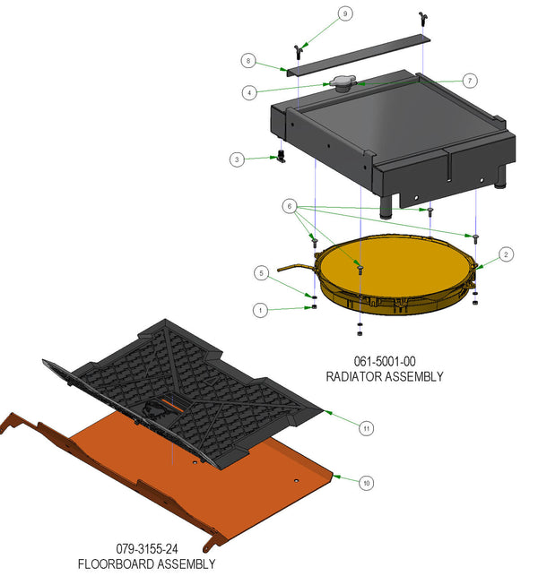 Floorboard & Radiator